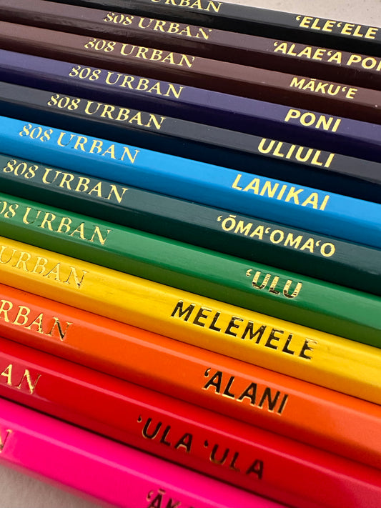 Waiho’olu’u Coloring Pencils